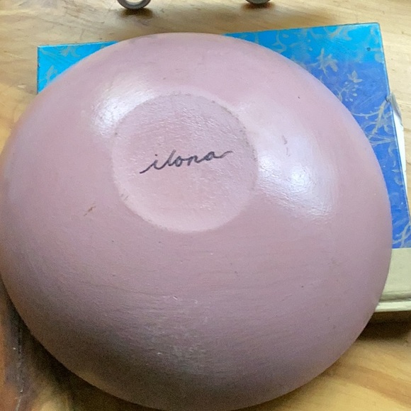 🍫 OOAK Wooden Decorative Bowl a chocolate day keeps the doctor away 😉 - Picture 2 of 16